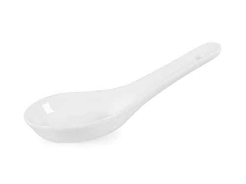 Cucchiaio in porcellana bianco -0235 von H&H
