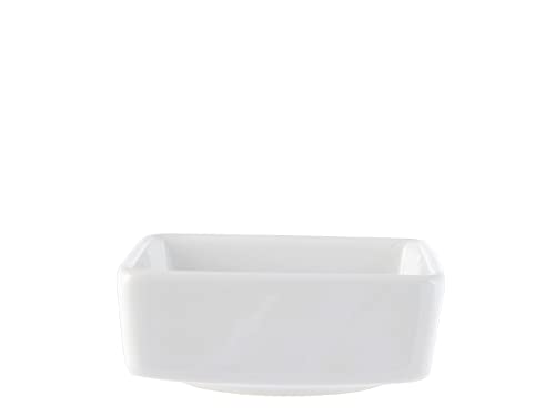 H&H 85905 Schälchen für Fondue, Keramik, Weiß von H&H