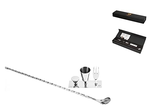 Bruno vanzan set 4 pezzi main spoon in acciaio inox cm 2,70x41hx2,40 von H&H
