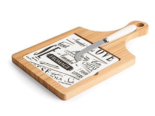 H&h tagliere 3 pezzi per formaggi in legno cm19x34 von H&H