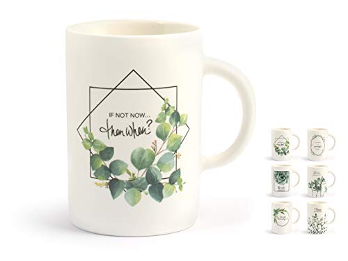 H&h botanic set 6 mug, new bone china, decoro assortito, cc4 von H&H