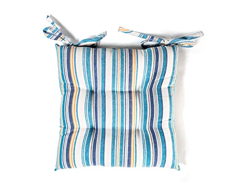 H&h cuscino sedia coastal vibes cotone/poliestre cm 40x40 von H&H