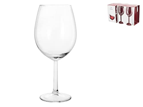 H&h set 6 calici vetro vinissimo cl57 von H+H