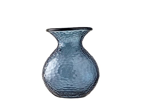 H&h vaso paradise in vetro riciclato blu cm 18,5 von H&H