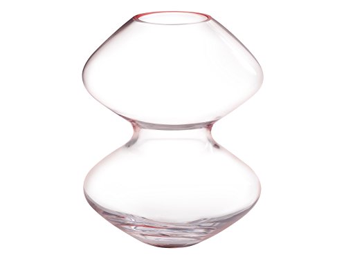 Pasabahce Vase, Glas, Rosa/Transparent von HOME