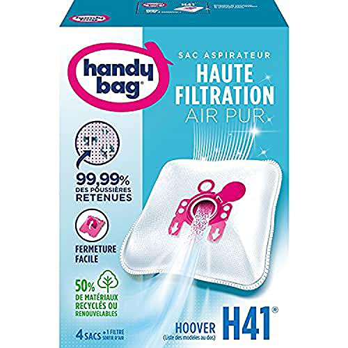 Handy Bag H41 Staubsaugerbeutel Hoover Télios Sensory von Handy Bag