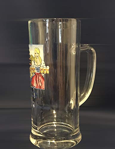 HB Krug 0,5l Glas / Oktoberfestbier / Bierkrug / Bierseidel / Sonderedition / Glas / Bier / Gastro / Bar / Sammler / Sammel / Deko von H B