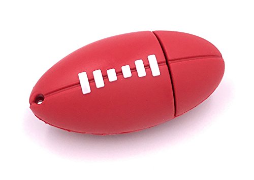 H-Customs Football Sport einzigartiger USB Stick 8GB 16GB 32GB 64GB 128GB USB 3.0/128 GB von H-Customs