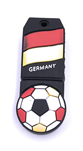 H-Customs Fußball Germany USB Stick 128 GB USB 3.0 von H-Customs