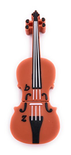 H-Customs Geige Violine USB Stick 8GB 16GB 32GB 64GB 128GB USB 3.0/64 GB von H-Customs
