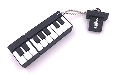 H-Customs Keyboard Klavier Piano USB Stick Flash Laufwerk 128 GB USB 3.0 von H-Customs