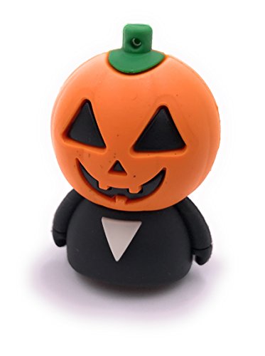 H-Customs Kürbis Halloween USB Stick 8GB 16GB 32GB USB 2.0/32 GB von H-Customs