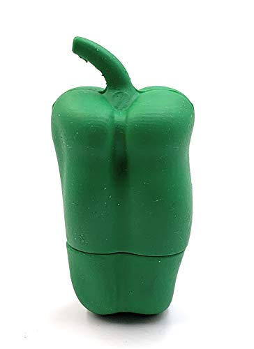 H-Customs Paprika Gemüse in Grün Nahrung einzigartiger USB Stick 128 GB USB 3.0 von H-Customs