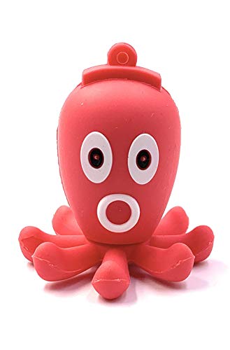 H-Customs Roter Octopus Krake Meeres Bewohner einzigartiger USB Stick 64 GB USB 2.0 von H-Customs