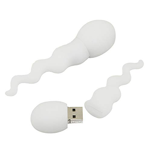 H-Customs Sperma Scherzartikel Spermie mit USB Stick 64 GB USB 2.0 von H-Customs