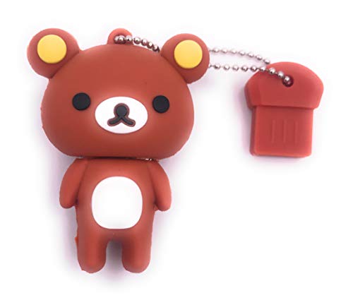 H-Customs Teddy Bär süßes Tier einzigartiger USB Stick Flash Laufwerk 128 GB USB 3.0 von H-Customs