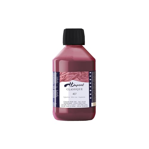 H DUPONT DU0600250407C - Peinture Sur Soie Eglantine N°407 - Pot De 250 ml - Colorants acides pour une qualité supérieure - Idéale pour les professionnels H DUPONT DU0600250407C - Peinture Sur Soie Eglantine N°407 - Pot De 250 ml - Colorants acides pour une qualité supérieure - Idéale pour les professionnels von H Dupont
