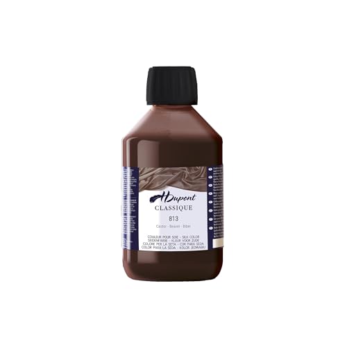 H DUPONT DU0600250813C - Peinture Sur Soie Castor N°813 - Pot De 250 ml - Colorants acides pour une qualité supérieure - Idéale pour les professionnels H DUPONT DU0600250813C - Peinture Sur Soie Castor N°813 - Pot De 250 ml - Colorants acides pour une qualité supérieure - Idéale pour les professionnels von H Dupont