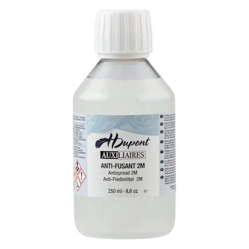 H DUPONT DU0740250000C - Un Anti-fusant 2 M - Flacon 250 ml - Stoppe la diffusion de peinture sur la soie - Sèchage rapide H DUPONT DU0740250000C - Un Anti-fusant 2 M - Flacon 250 ml - Stoppe la diffusion de peinture sur la soie - Sèchage rapide von H Dupont