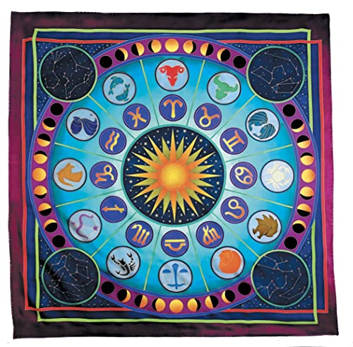 H DUPONT DUPCARPW137C - Un Carré de Soie à peindre - Tissu 100% soie - 90x90cm - Zodiac von H Dupont