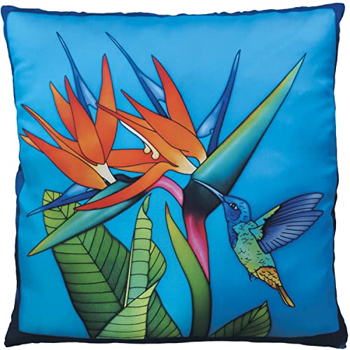 H DUPONT DUPCOUPW130C - Un Coussin en Soie à peindre - Tissu 100% soie - 40x40cm - Colibri von H Dupont