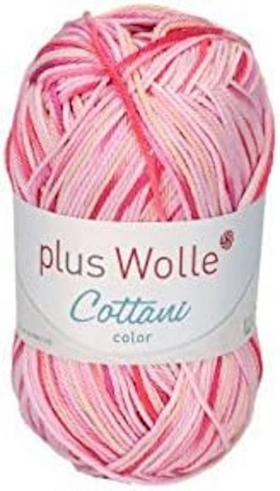 H-Erzmade Dekofigur Plus Wolle Cottani Color, 50g/125m, 100% Baumwolle von H-Erzmade