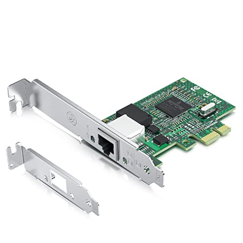 H!Fiber.com 1.25G Ethernet Netzwerk-Karte,RJ45 NIC,1.25GbE CNA,BCM5751 Chip,Unterstützung Windows Server/Linux/VMware (Nicht Unterstützung X11, MAC) von H!Fiber.com