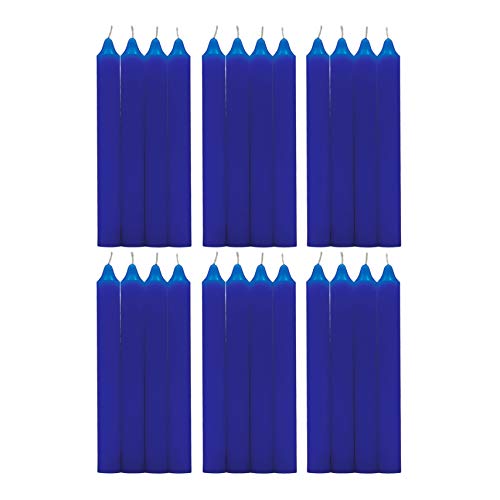 H Hansel Home - Leuchterkerzen 24 Stück, Kronkerzen Durchmesser 1.8 cm, Länge 17.5 cm,blau Farbe H Hansel Home - Leuchterkerzen 24 Stück, Kronkerzen Durchmesser 1.8 cm, Länge 17.5 cm,blau Farbe von H HANSEL HOME