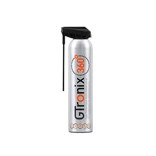 GTronix 360° Multifunktionsspray 300 ml - 4 in 1 Multiöl + Water-Block-Effect - Made in Germany von H K B