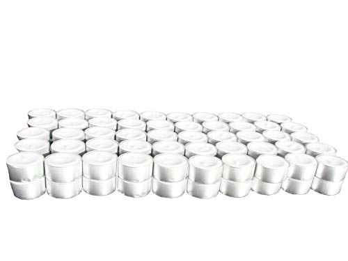 M.Professional Teelichter 8 Stunden Brenndauer 200er 400er 600er 800er 1000er Pack Gastronomie Kerzen Teelicht (600) von H-LINE