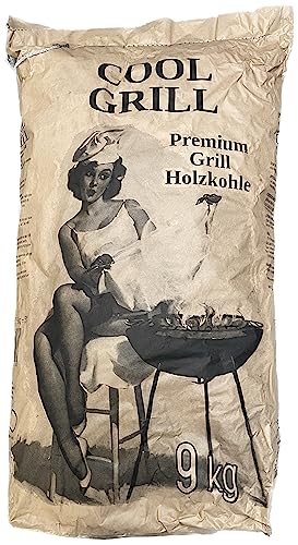 H-O Cool Grill Premium Grill Holzkohle 9kg (1x9kg) von H-O