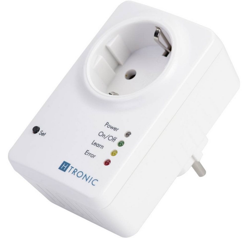 H-Tronic Funksteckdose 1-Kanal–Funksteckdosen–Empfänger, Typ 1618265 von H-Tronic