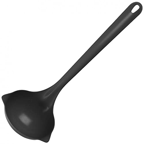 H-basics Schöpflöffel aus Kunststoff - Suppenkelle, Soßenlöffel, mit langem und ergonomischem Stiel, Küchenhelfer, Küche, Kochen Zubehör von H-basics