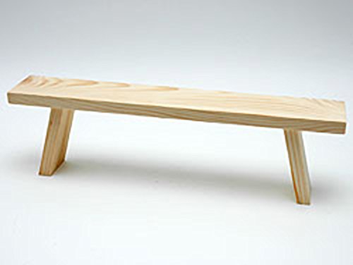 H&B Schwibbogenuntersatz aus Holz Lichterbogenuntersatz Fensterbank 40 x 7 x 11,5 cm Schwibbogen Untersatz Sockel von H&B