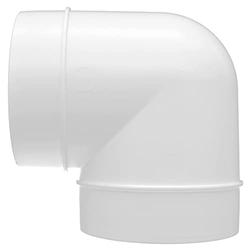 H&C VENT Rohrbogen 90 Grad - Abluftrohr, Lüftungsrohr 150mm - Kunststoff Rohr - Kunststoffrohr für Dunstabzug - Rohr 90 Grad - Winkel Rohr H&C VENT Rohrbogen 90 Grad - Abluftrohr, Lüftungsrohr 150mm - Kunststoff Rohr - Kunststoffrohr für Dunstabzug - Rohr 90 Grad - Winkel Rohr von H&C VENT