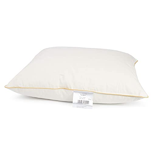 H&F Heimtextilien Federkissen 50x50 cm | 700g Kissenfülung 100% Federn | Kissen mit OekoTex Zertifikat | Bezug: 100% Baumwolle H&F Heimtextilien Federkissen 50x50 cm | 700g Kissenfülung 100% Federn | Kissen mit OekoTex Zertifikat | Bezug: 100% Baumwolle von H&F Heimtextilien