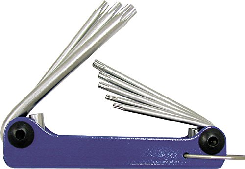 H&G Stiftschlüssel-Satz, 8 Stück, blau, HG771724 von Brema