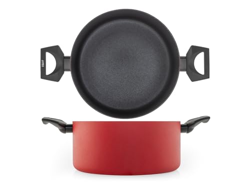 H&h casseruola 2 manici antiaderente flame cm24 H&h casseruola 2 manici antiaderente flame cm24 von H&H