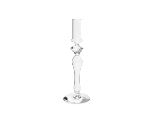 H&h candeliere in vetro borosilicato una fiamma cm 24,5 von H&H