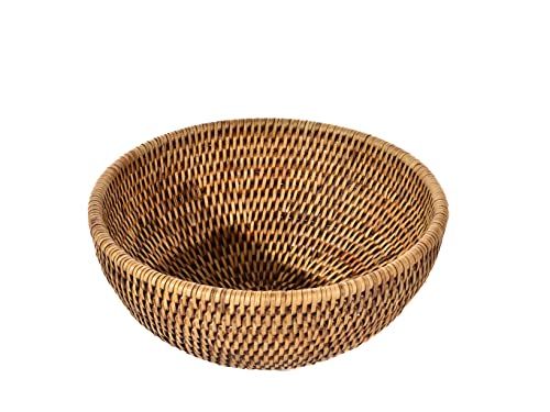 H&h cestino ovale in rattan cm 23,5x7,5x19 von H&H