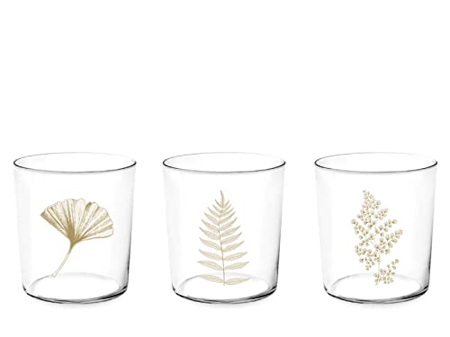H&h Set 12 Gläser starck gold leaf H&h Set 12 Gläser starck gold leaf von H&H