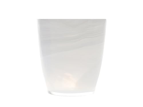 H&h set 6 bicchiere alabastro in vetro bianco cl 23 von H&H