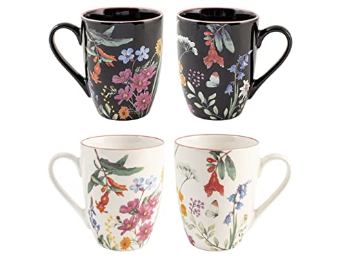 H&h set 6 mug caroline black&white cc 340 H&h set 6 mug caroline black&white cc 340 von H&H