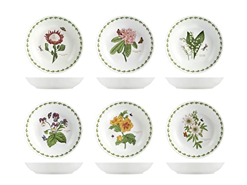 H&h set 6 piatti fondi flowers in porcellana decori assortiti cm20 H&h set 6 piatti fondi flowers in porcellana decori assortiti cm20 von H&H