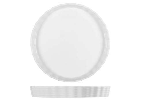 H&h stampo crostata porcellana bianco cm27,5 von H&H