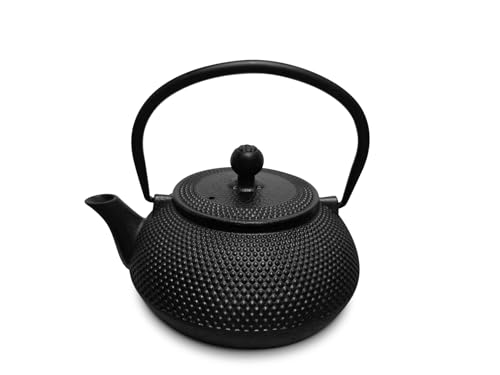 H&h teiera in ghisa smaltata lt 0,80 nero von H&H