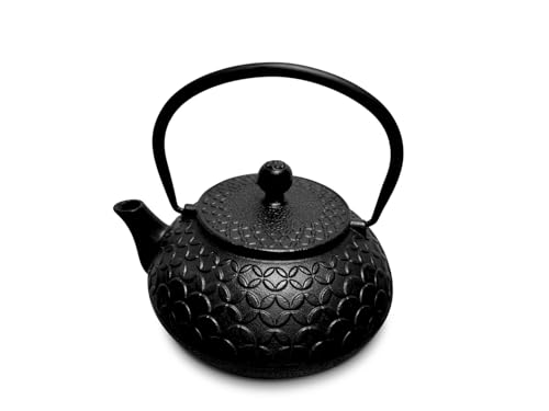 H&h teiera in ghisa smaltata lt 0,80 nero von H&H