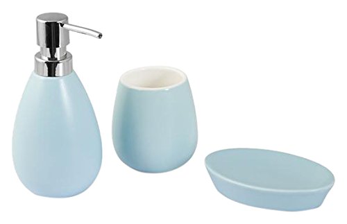 H&h set 3 pezzi in ceramica azzurro von H&H