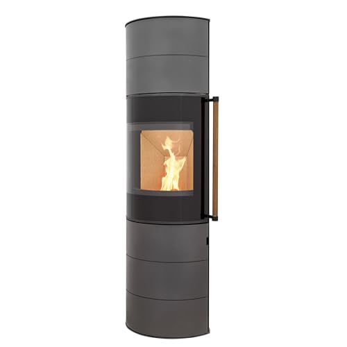 H&M Kaminofen Citro 2.0 XL titan grau schmaler ovaler Ofen 6kw schlicht modern A+ Abgasstutzenanschluss Durchmesser 150mm Bauart 1 Holz Reelinggriff H&M Kaminofen Citro 2.0 XL titan grau schmaler ovaler Ofen 6kw schlicht modern A+ Abgasstutzenanschluss Durchmesser 150mm Bauart 1 Holz Reelinggriff von H&M Germany