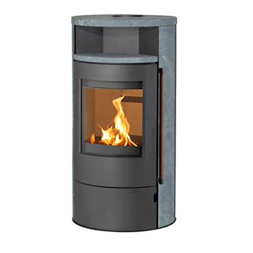 H&M Kaminofen München Max Style gussgrau/Naturstein 150mm Rauchrohranschluss 8kw Holzofen Kohle Schwedenofen Steinverkleidung H&M Kaminofen München Max Style gussgrau/Naturstein 150mm Rauchrohranschluss 8kw Holzofen Kohle Schwedenofen Steinverkleidung von H&M Germany